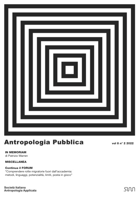 Antropologia Pubblica 2-2022
